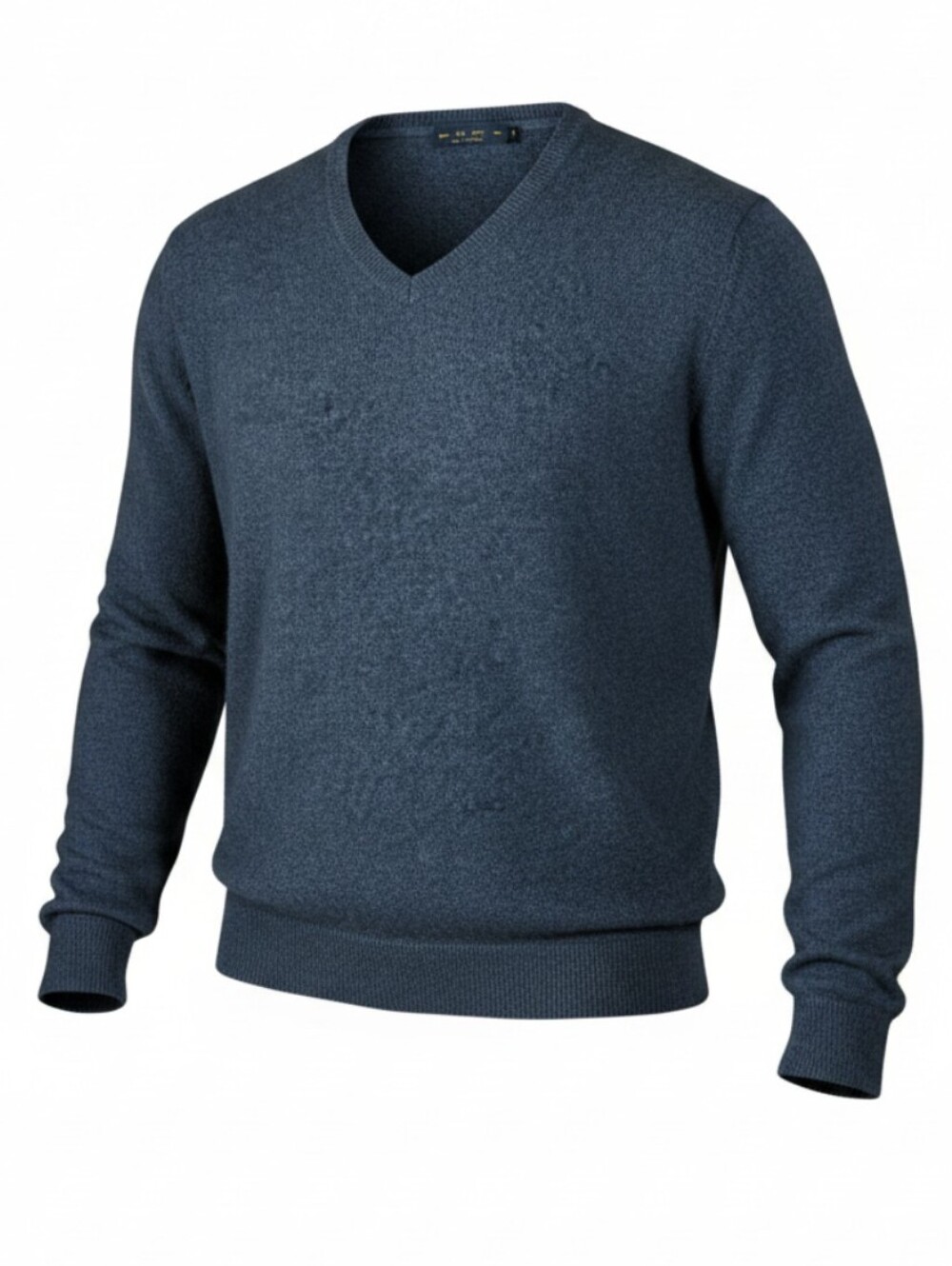Club Room Cashmere Heather Grey  V-Neck Classic Preppy Timeless Sweater Sz XL